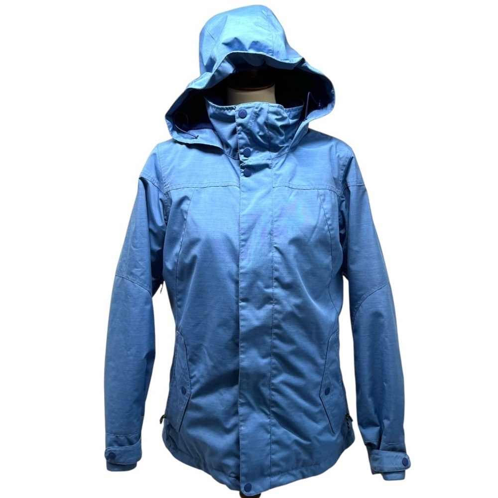 Burton Jet Set Blue Snowboard Ski Snow Sport Outdoor Winter Coat Women’s Medium - Picture 6 of 16